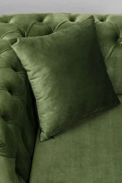 KARE Ecksofa Bellissima Velvet Grün Rechts Sale
