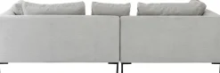 KARE Ecksofa Gianni Cord Grau Links Clearance