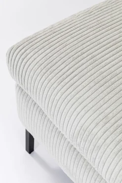 KARE Ecksofa Gianni Cord Grau Links Clearance