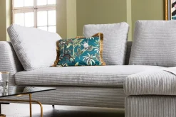 KARE Ecksofa Gianni Cord Grau Rechts Clearance
