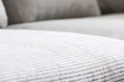 KARE Ecksofa Gianni Cord Grau Rechts Clearance