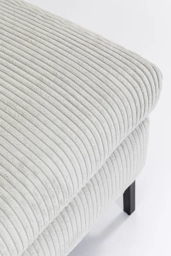 KARE Ecksofa Gianni Cord Grau Rechts Clearance
