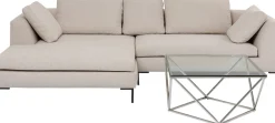 KARE Ecksofa Gianni Creme Links Hot