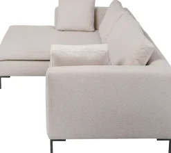 KARE Ecksofa Gianni Creme Links Hot