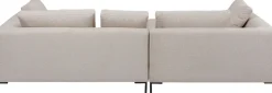 KARE Ecksofa Gianni Creme Links Hot