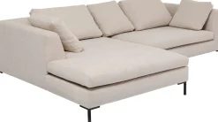 KARE Ecksofa Gianni Creme Links Hot
