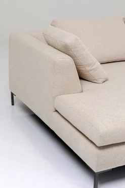 KARE Ecksofa Gianni Creme Links Hot