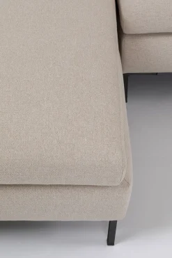 KARE Ecksofa Gianni Creme Links Hot