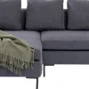 KARE Ecksofa Gianni Grau Links Sale