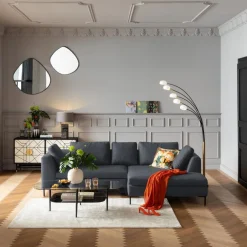 KARE Ecksofa Gianni Grau Rechts Sale