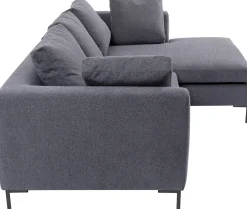 KARE Ecksofa Gianni Grau Rechts Sale