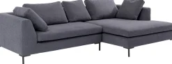 KARE Ecksofa Gianni Grau Rechts Sale