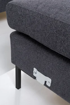 KARE Ecksofa Gianni Grau Rechts Sale