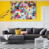 KARE Ecksofa Gianni Velvet Grau Links Schwarz Discount