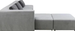 KARE Ecksofa Infinity Atlanta Grau Links Best