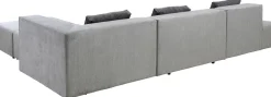 KARE Ecksofa Infinity Atlanta Grau Rechts Online