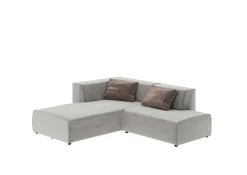 KARE Ecksofa Infinity Boston Grau Sale