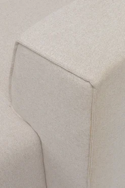KARE Ecksofa Infinity Ottomane Creme Rechts Clearance