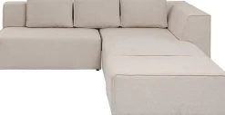 KARE Ecksofa Infinity Ottomane Creme Rechts Clearance