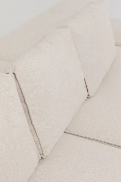 KARE Ecksofa Infinity Ottomane Creme Links Discount