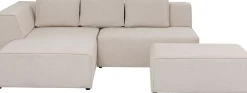 KARE Ecksofa Infinity Ottomane Creme Links Discount