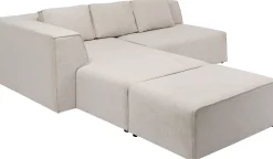 KARE Ecksofa Infinity Ottomane Creme Links Discount