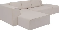 KARE Ecksofa Infinity Ottomane Creme Links Discount