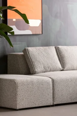 KARE Ecksofa Infinity Ottomane Macchiato Rechts Best
