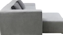 KARE Ecksofa Infinity Ottomane Grau Links Discount