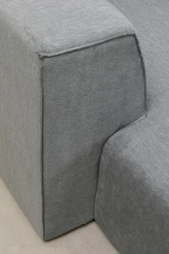 KARE Ecksofa Infinity Ottomane Grau Links Discount