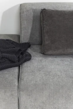 KARE Ecksofa Infinity Ottomane Grau Links Discount