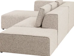 KARE Ecksofa Infinity Ottomane Macchiato Links Hot