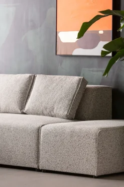 KARE Ecksofa Infinity Ottomane Macchiato Links Hot