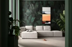 KARE Ecksofa Infinity Ottomane Macchiato Links Hot