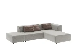 KARE Ecksofa Infinity Vegas Grau Discount