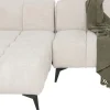 KARE Ecksofa Nia Creme Links 250cm Outlet
