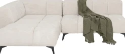KARE Ecksofa Nia Creme Links 250cm Outlet