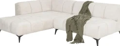 KARE Ecksofa Nia Creme Links 250cm Outlet