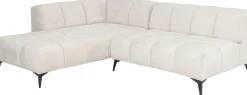 KARE Ecksofa Nia Creme Links 250cm Outlet