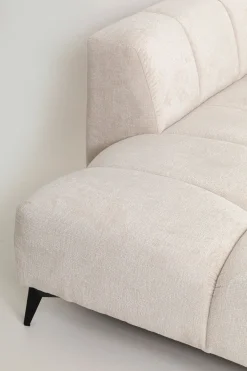 KARE Ecksofa Nia Creme Links 250cm Outlet
