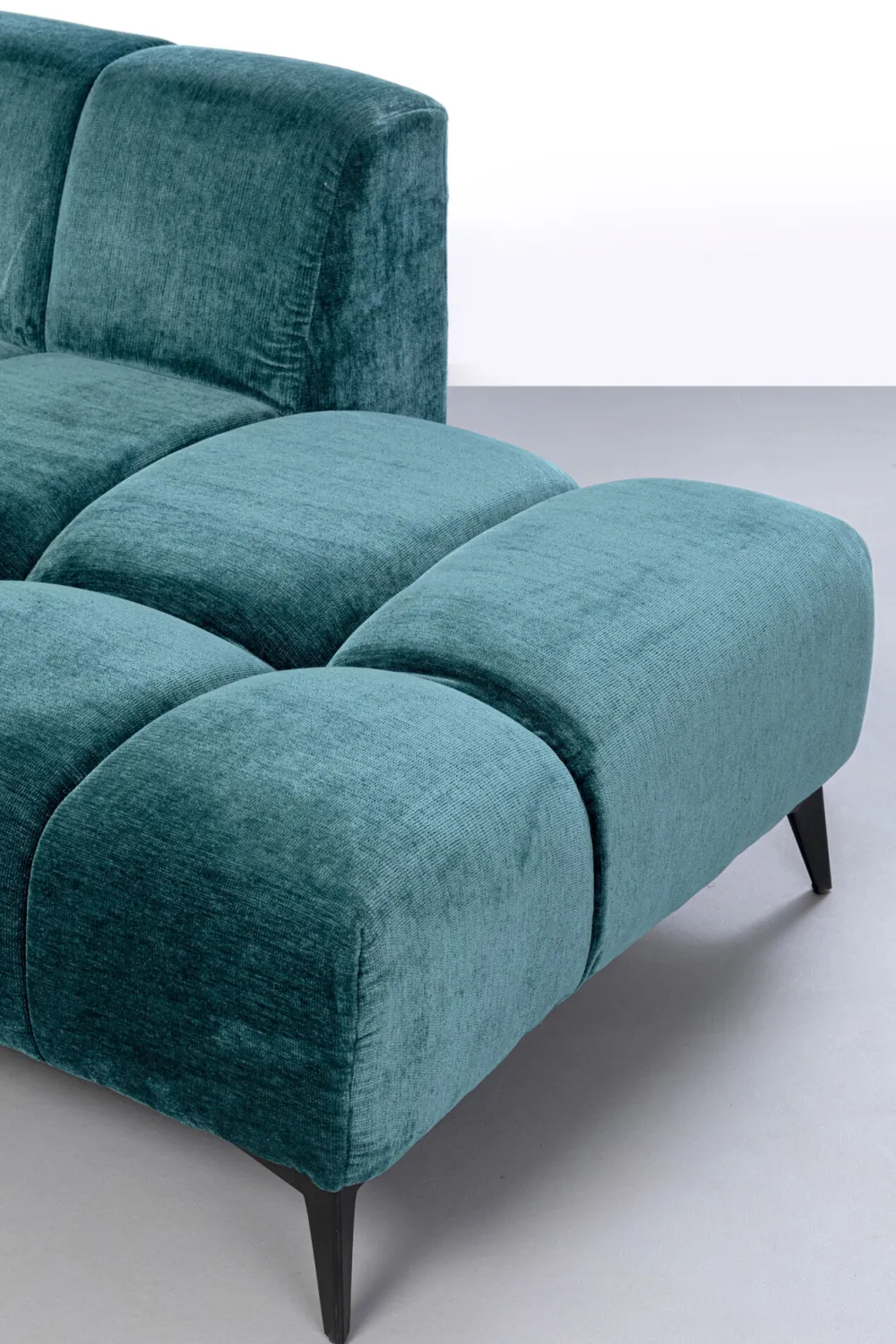KARE Ecksofa Nia Glam Dunkelgrün Rechts 250cm Discount