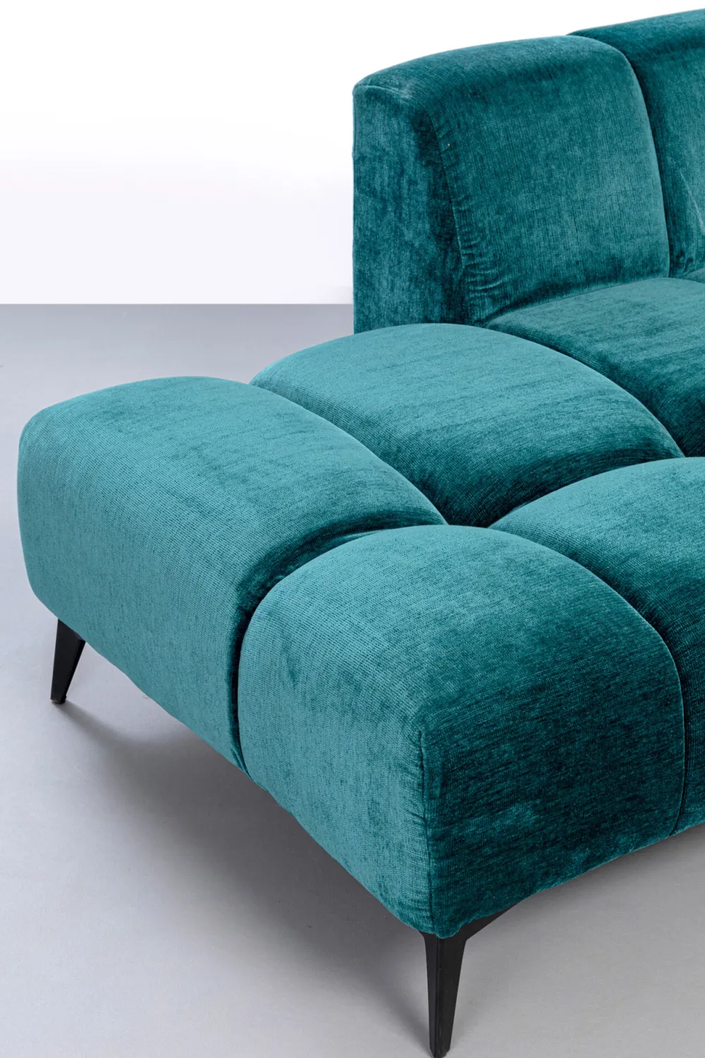 KARE Ecksofa Nia Glam Dunkelgrün Links 250cm Online