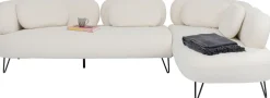 KARE Ecksofa Peppo Weiß Clearance