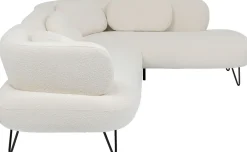 KARE Ecksofa Peppo Weiß Clearance