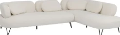 KARE Ecksofa Peppo Weiß Clearance