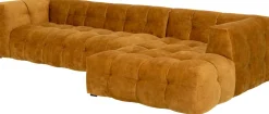 KARE Ecksofa Salamanca Goldbraun Rechts Outlet