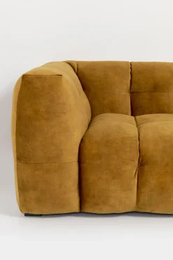 KARE Ecksofa Salamanca Goldbraun Rechts Outlet