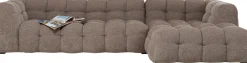 KARE Ecksofa Salamanca Hellbraun Rechts 320cm Outlet