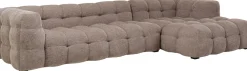 KARE Ecksofa Salamanca Hellbraun Rechts 320cm Outlet