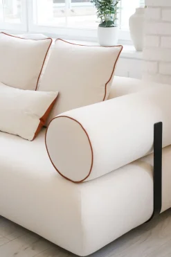 KARE Ecksofa Splendido Creme Links 327cm Hot